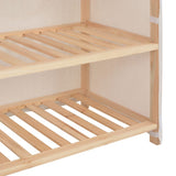 Schoenenkast Met Hoes 79X40X80 Cm Stof