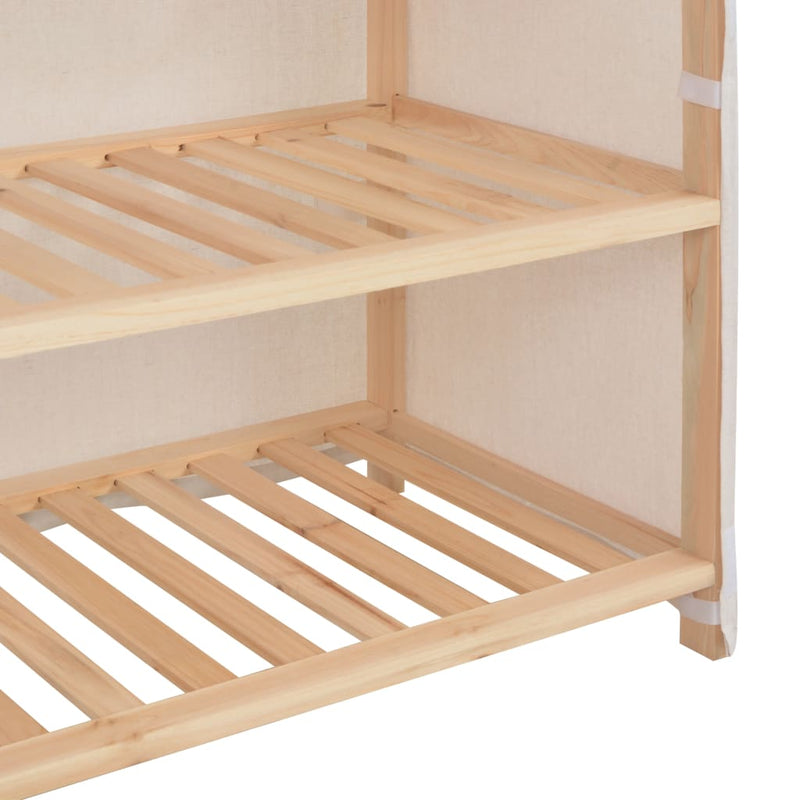 Schoenenkast Met Hoes 79X40X80 Cm Stof