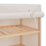 Schoenenkast Met Hoes 79X40X80 Cm Stof