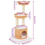 Kattenkrabpaal Met Sisal Krabpaal Natuurlijk Wilgenhout