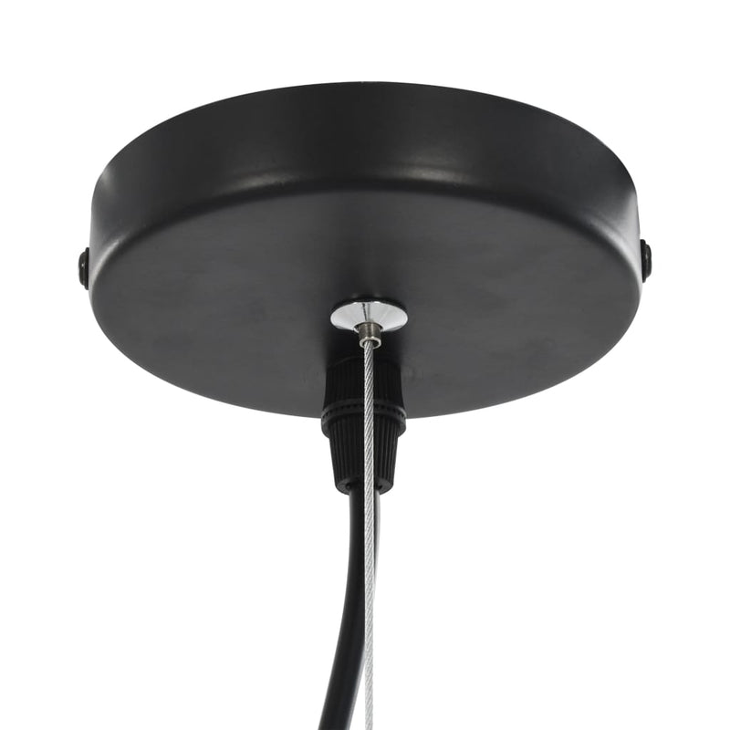 Plafondlampen Halfrond E27 Zwart En Goudkleurig