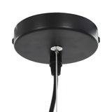 Plafondlampen Halfrond E27 Zwart En Goudkleurig