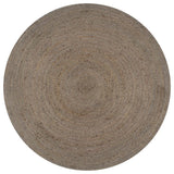 Vloerkleed Handgemaakt Rond Jute