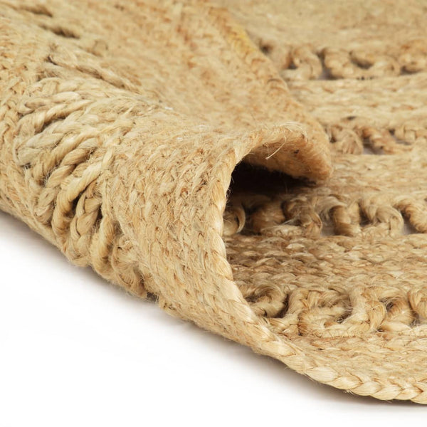 Vloerkleed Handgemaakt Gevlochten Jute