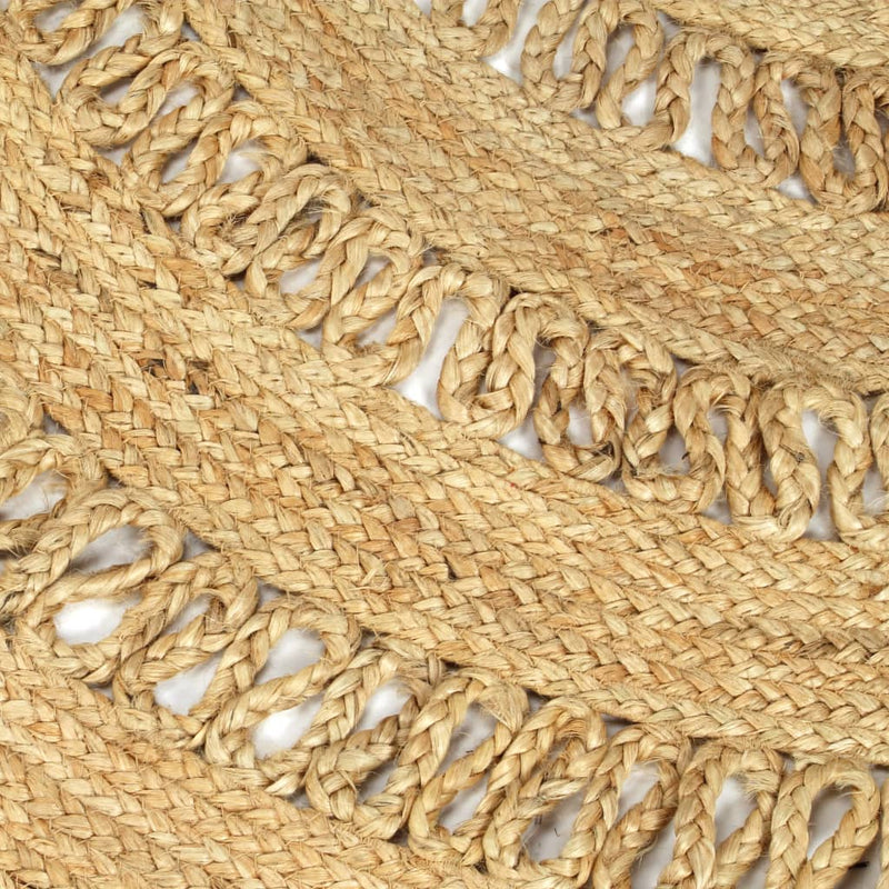 Vloerkleed Handgemaakt Gevlochten Jute