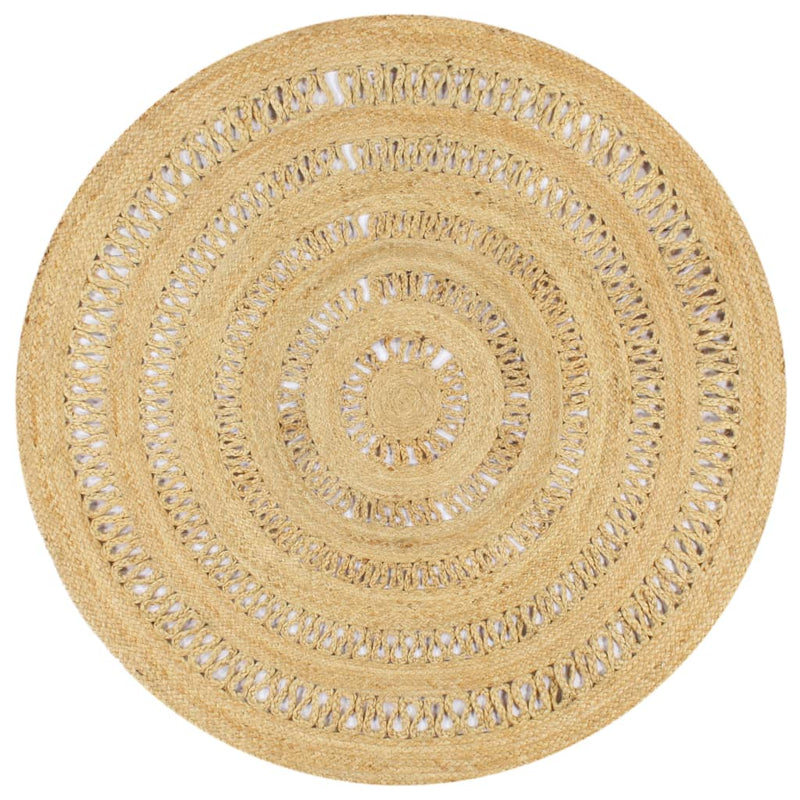Vloerkleed Handgemaakt Gevlochten Jute