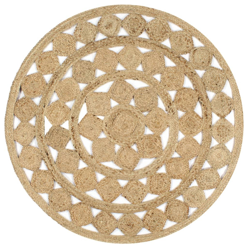 Vloerkleed Handgemaakt Gevlochten Jute