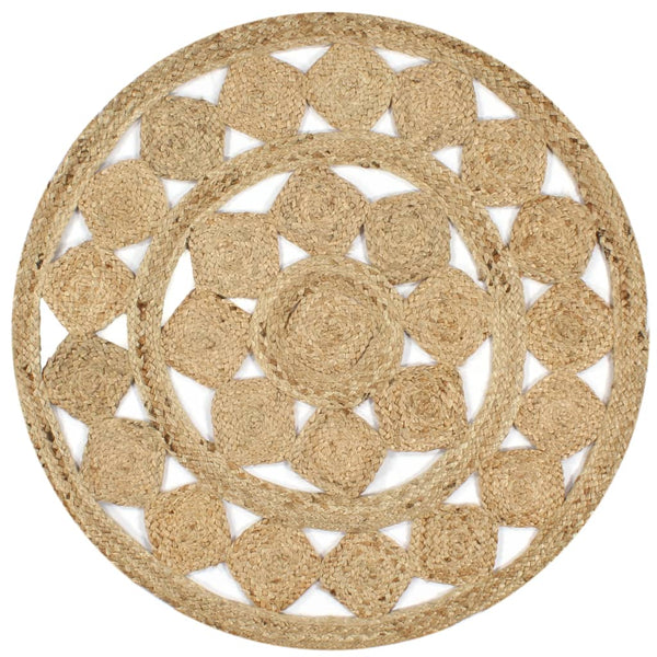 Vloerkleed Handgemaakt Gevlochten Jute