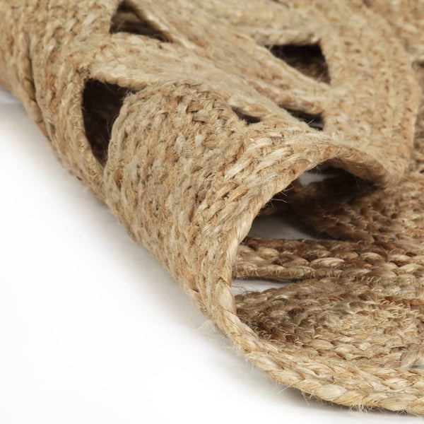 Vloerkleed Handgemaakt Gevlochten Jute