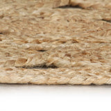 Vloerkleed Handgemaakt Gevlochten Jute