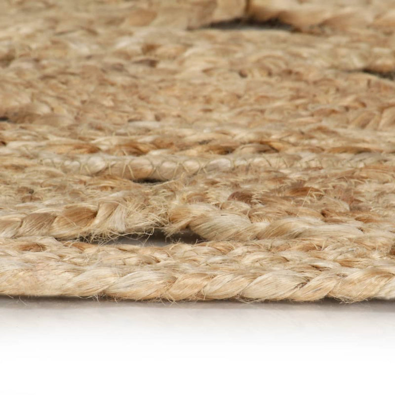 Vloerkleed Handgemaakt Gevlochten Jute