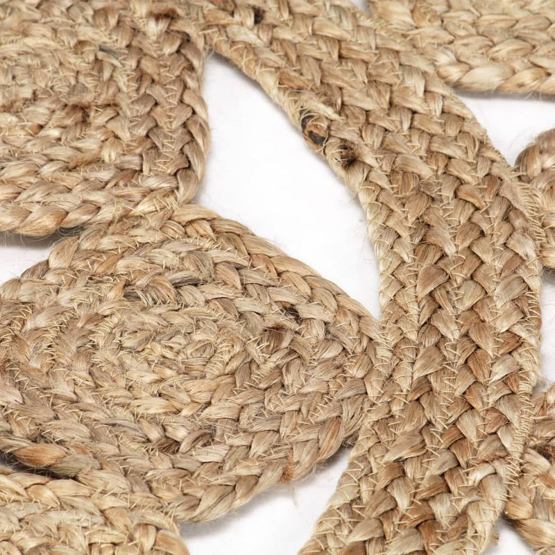 Vloerkleed Handgemaakt Gevlochten Jute