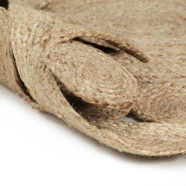 Vloerkleed Handgemaakt Gevlochten Jute