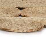 Vloerkleed Handgemaakt Gevlochten Jute
