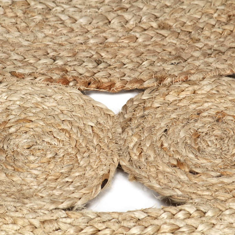 Vloerkleed Handgemaakt Gevlochten Jute