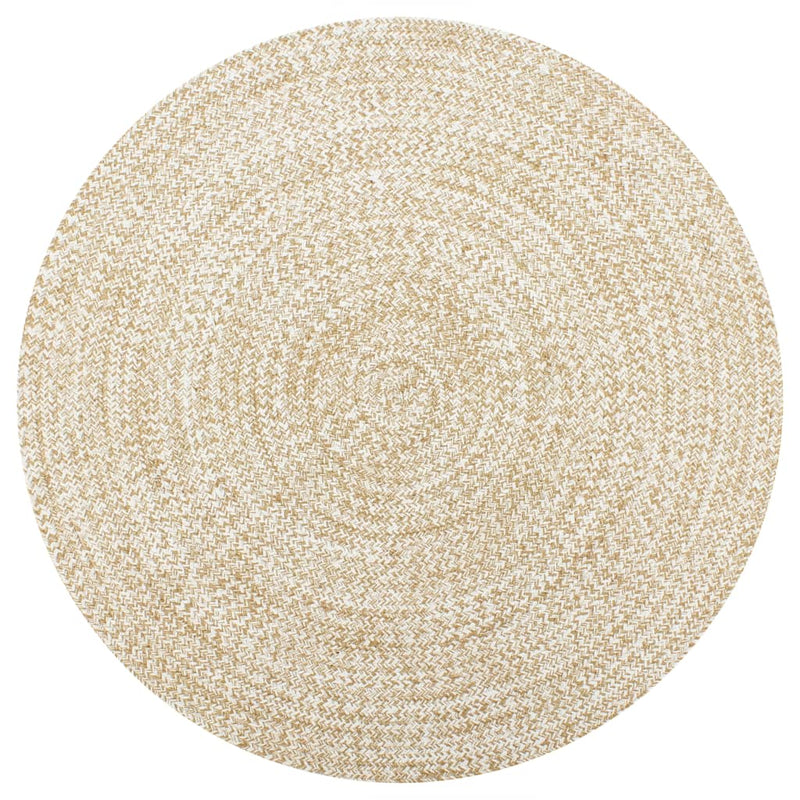 Vloerkleed Handgemaakt Jute En Bruin