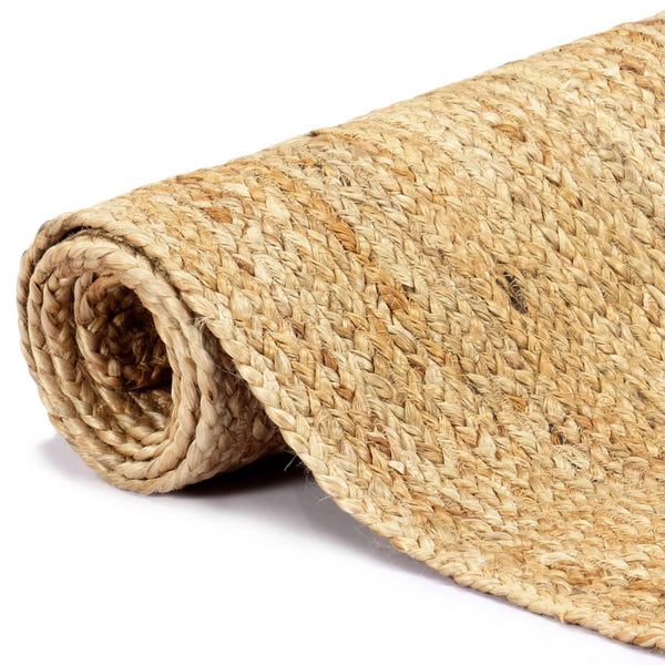 Vloerkleed Handgemaakt Jute Naturel