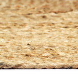 Vloerkleed Handgemaakt Jute Naturel
