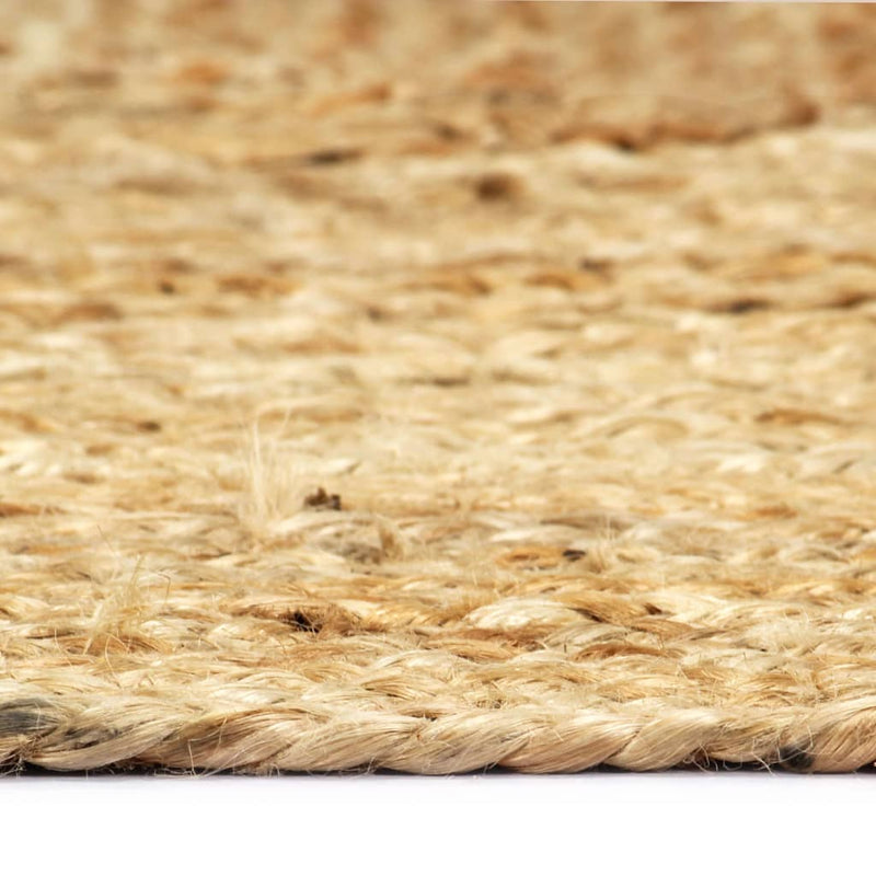 Vloerkleed Handgemaakt Jute Naturel
