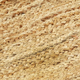 Vloerkleed Handgemaakt Jute Naturel