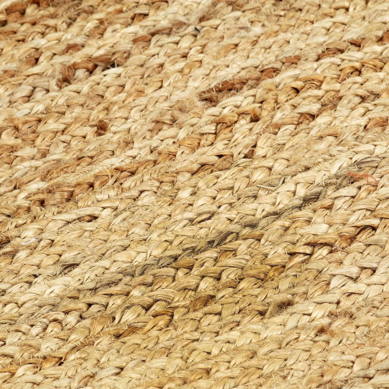 Vloerkleed Handgemaakt Jute Naturel