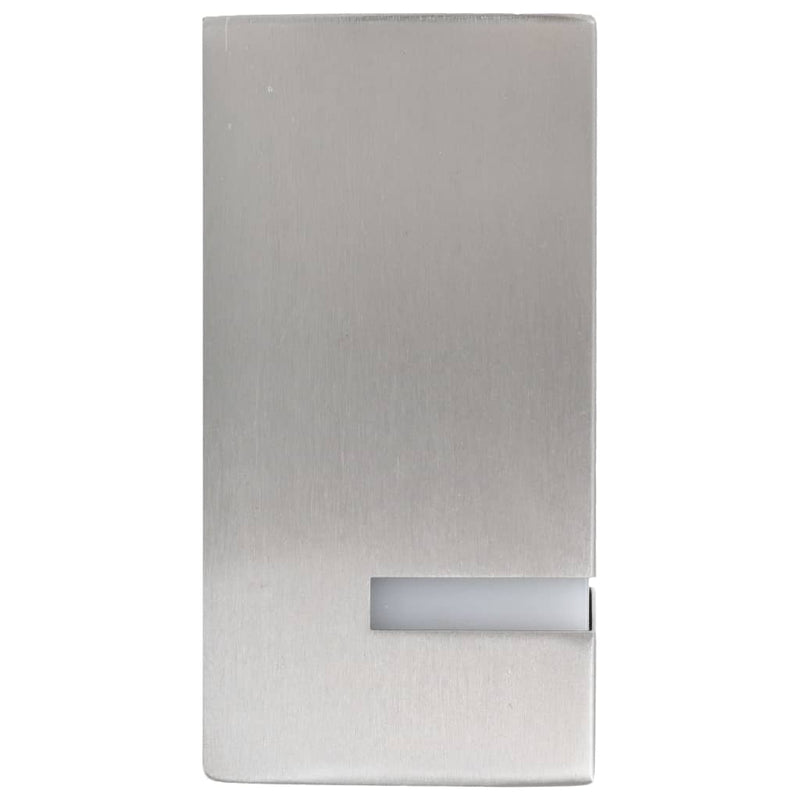 Buitenwandlampen 35 W Rechthoekig Kleurig Zilver