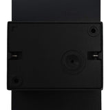 Led-Buitenwandlamp 9 W Ovaal Zwart Bladpatroon