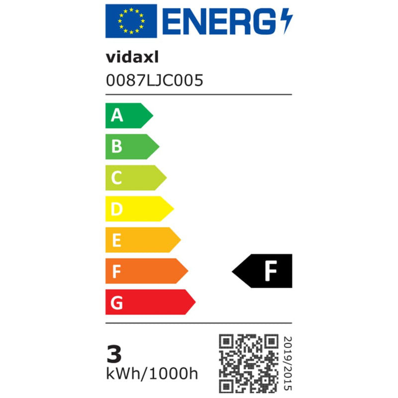 Led-Buitenwandlampen 3 W Zwart