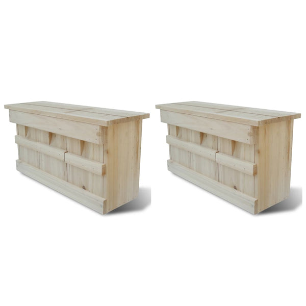 Mussenhuizen 44X15,5X21,5 Cm Hout
