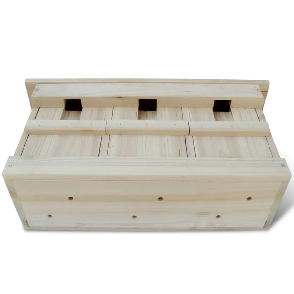 Mussenhuizen 44X15,5X21,5 Cm Hout