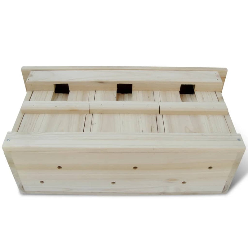 Mussenhuizen 44X15,5X21,5 Cm Hout
