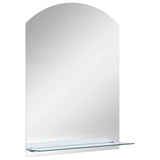 Wandspiegel Met Schap Gehard Glas