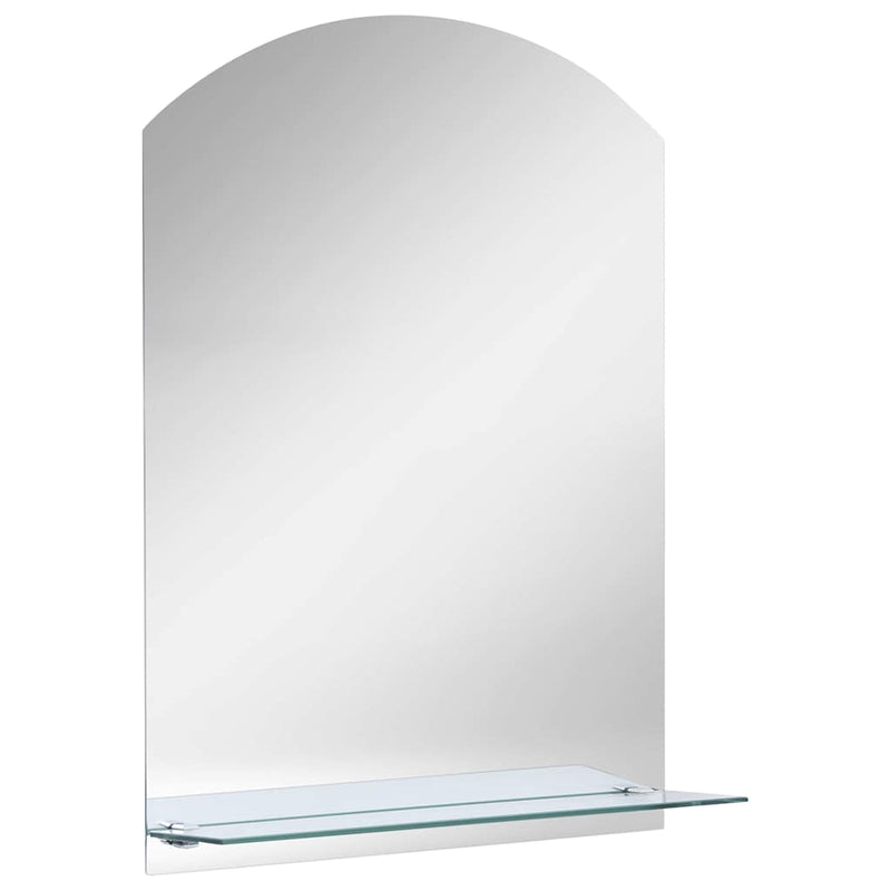 Wandspiegel Met Schap Gehard Glas