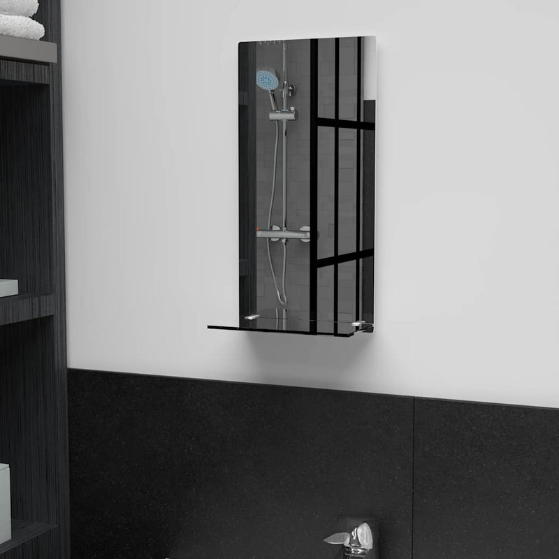 Wandspiegel Met Schap Gehard Glas