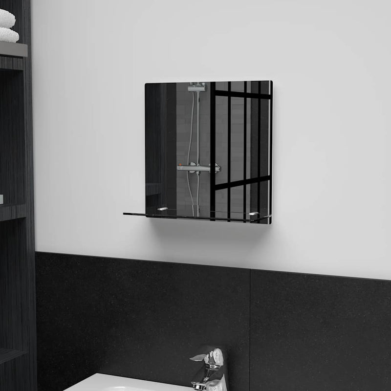Wandspiegel Met Schap Gehard Glas