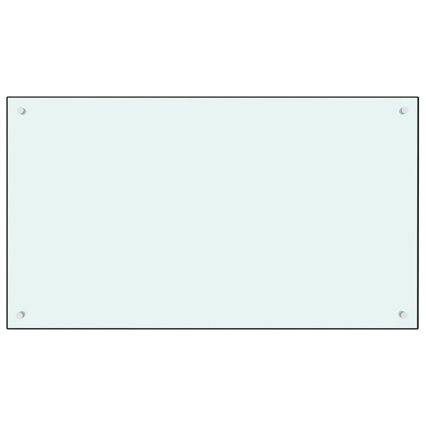 Spatscherm Keuken Gehard Glas Wit