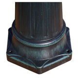 Tuinlantaarn Preston 2-Arms 215 Cm Donkergroen