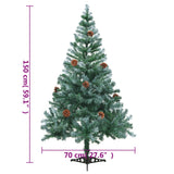 Kunstkerstboom Met Dennenappels 150 Cm
