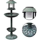 Vogelbad/Voederhuisje Met Solarverlichting