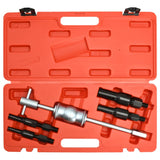 Binnen Lager Trekker Set 5-Delig Zwart En Rood