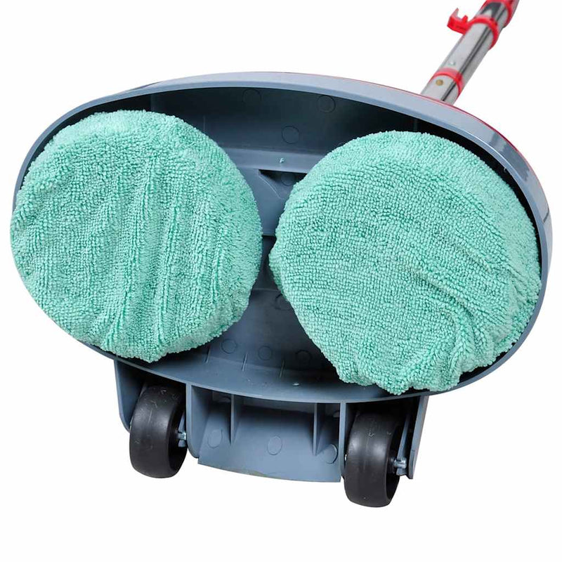 5-In-1 Tweekoppige Vloerschrobber & Polijstmachine