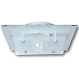 Plafondlamp Glas 1Xe27 Kristal