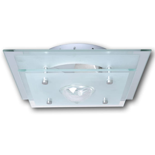 Plafondlamp Glas 1Xe27 Kristal