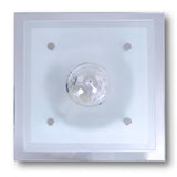 Plafondlamp Glas 1Xe27 Kristal