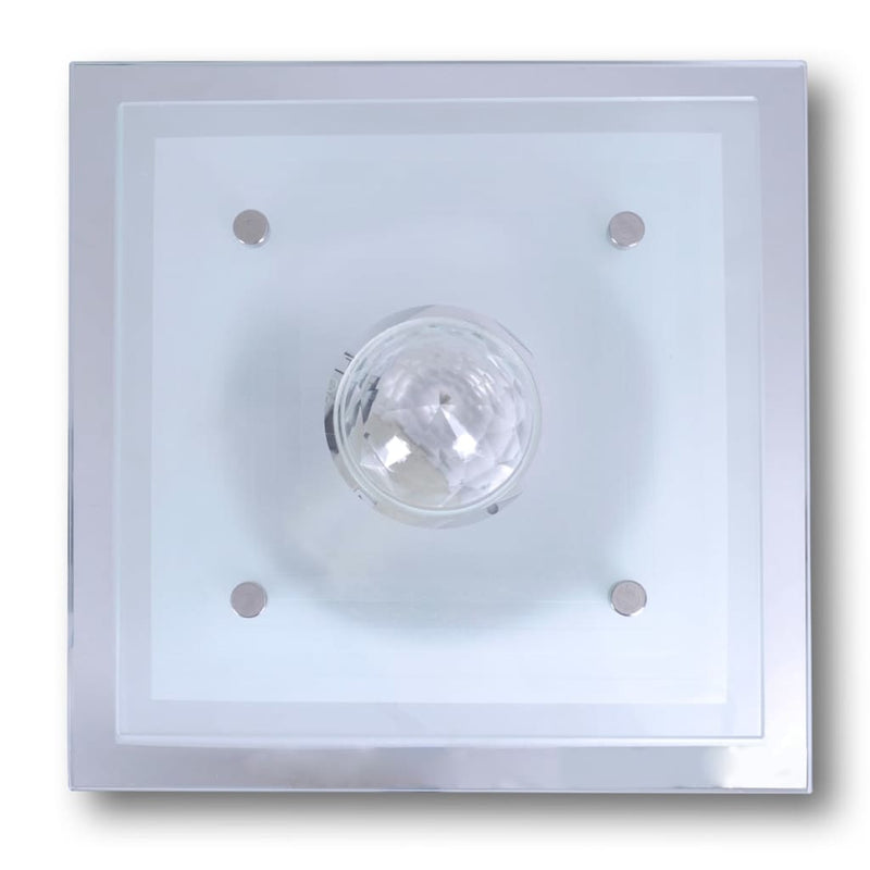 Plafondlamp Glas 1Xe27 Kristal