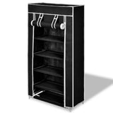 Schoenenkast Met Hoes 58X28X106 Stof
