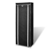 Schoenenkast Met Hoes 57X29X162 Stof