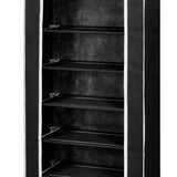 Schoenenkast Met Hoes 57X29X162 Stof