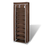 Schoenenkast Met Hoes 57X29X162 Stof