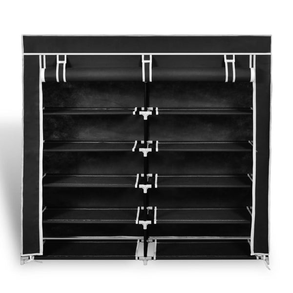 Schoenenkast Met Hoes 115X28X110 Stof